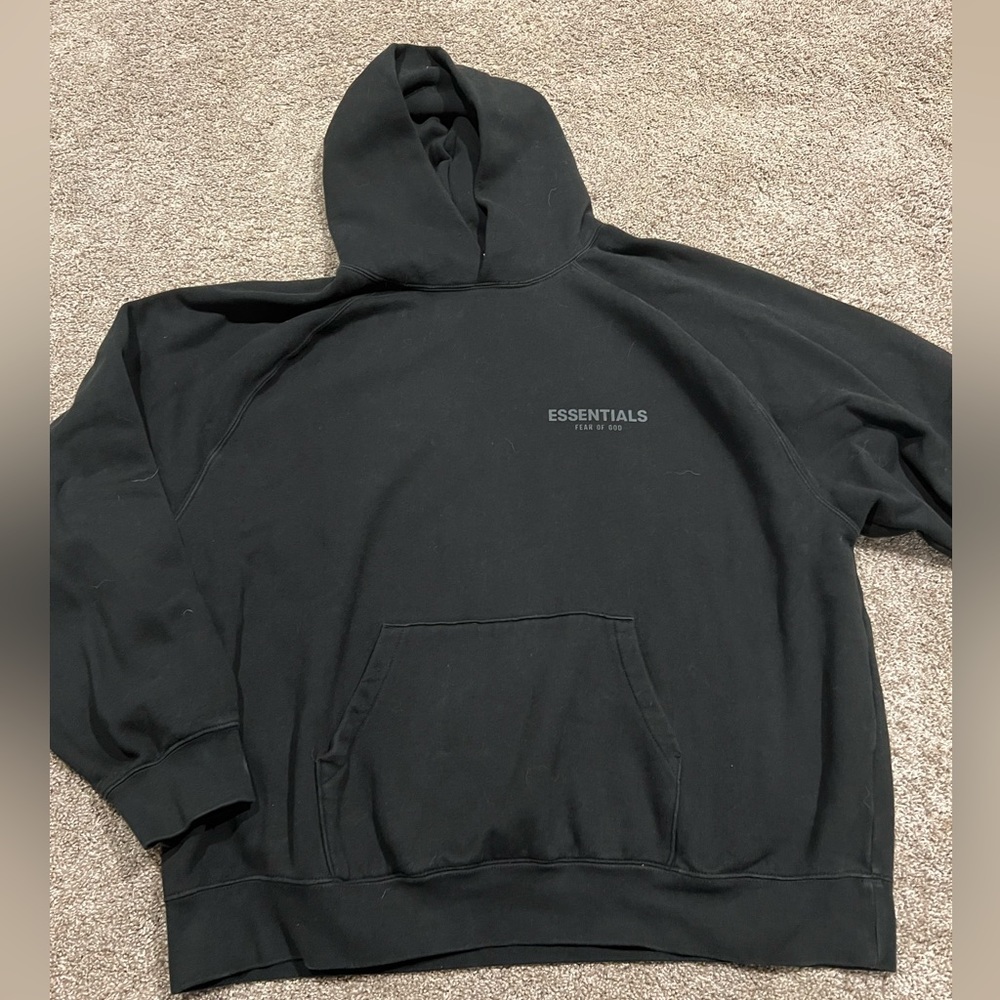 Essentials fear of god hoodie size XXL